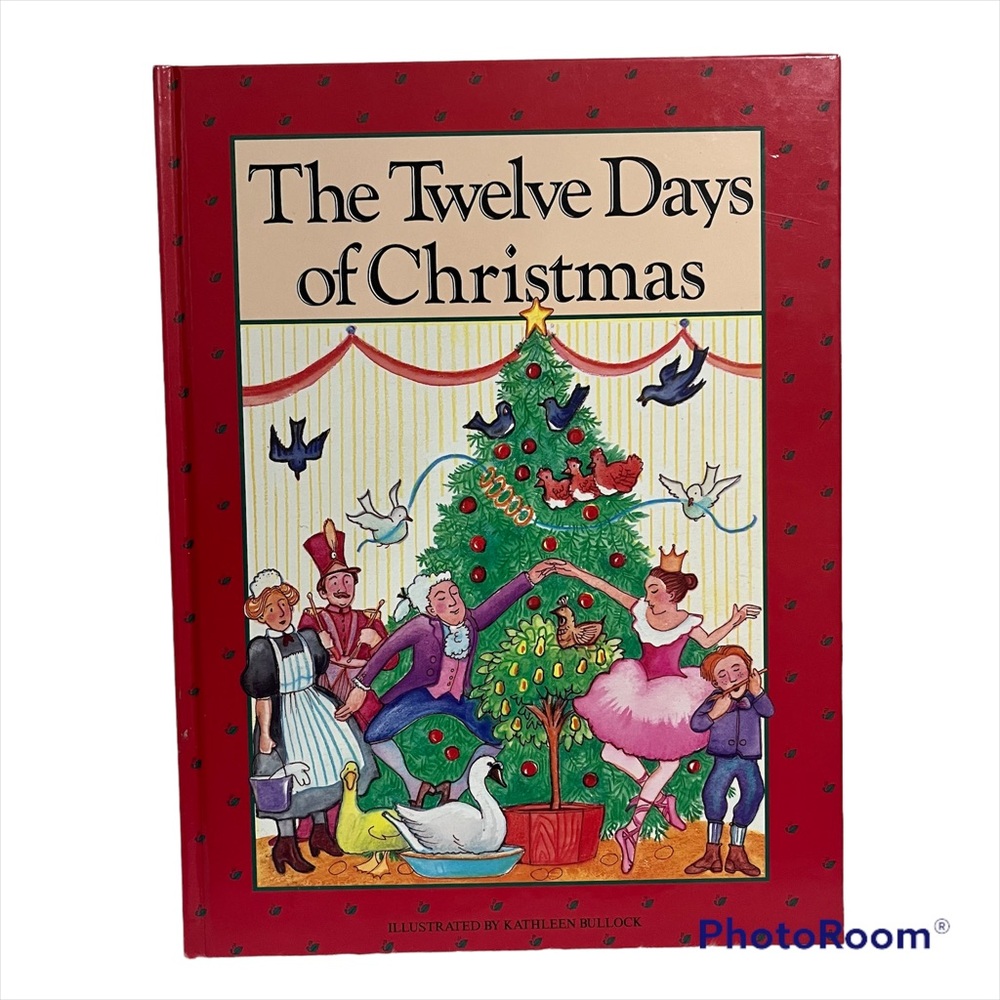The 12 Days of Christmas vintage hardback book